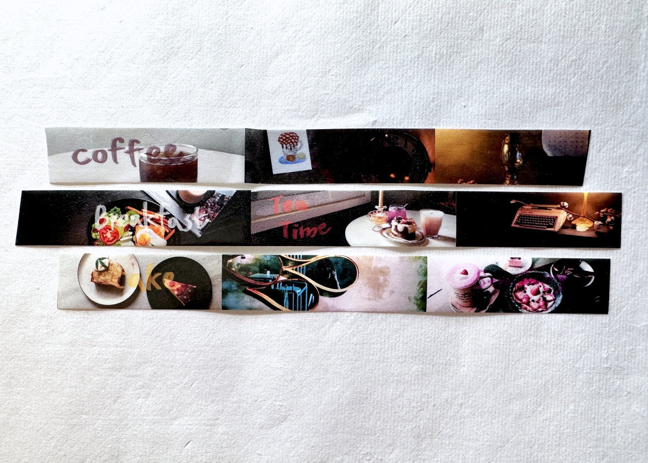 ZM.Ball - Tea Time Taste of Life paper tape SAMPLES
