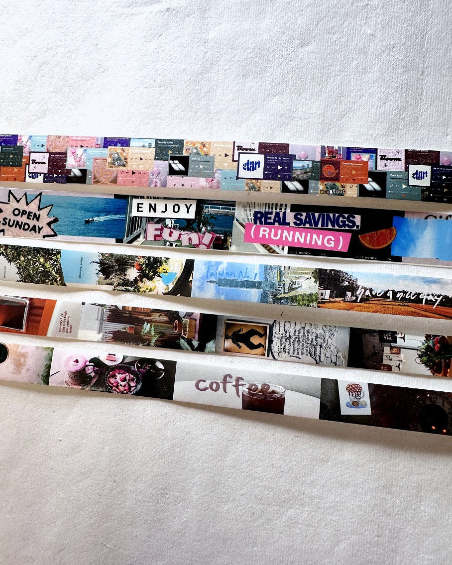 ZM.Ball - Scenery Along the Way paper tape SAMPLES
