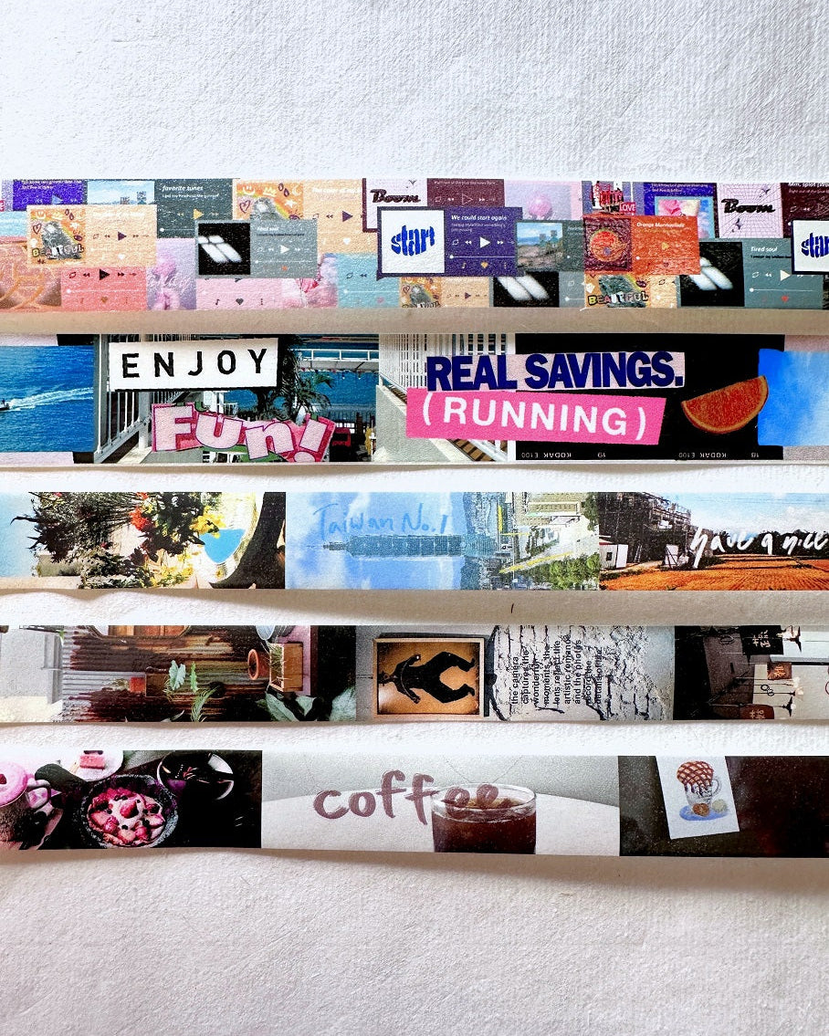 ZM.Ball - Record Life Bit by Bit paper tape SAMPLES