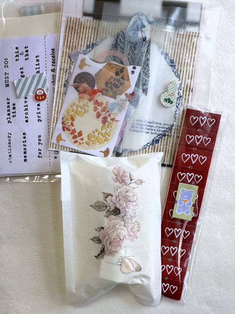 ZM.Ball - LOVE label sticker roll SAMPLES