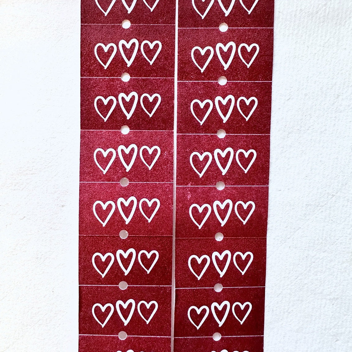 ZM.Ball - LOVE label sticker roll SAMPLES