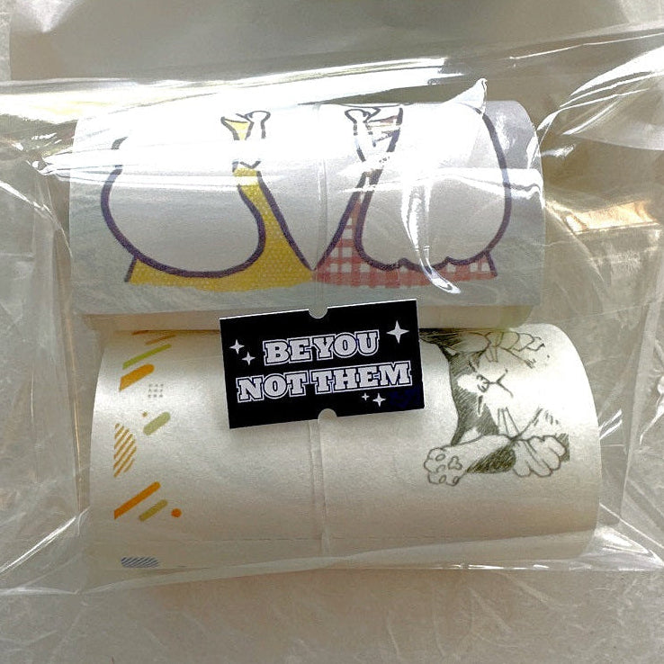 ZM.Ball - We Are Collectors label sticker roll SAMPLES