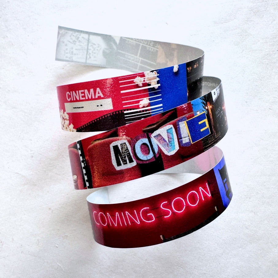 ZM.Ball - Movie Night washi tape SAMPLES