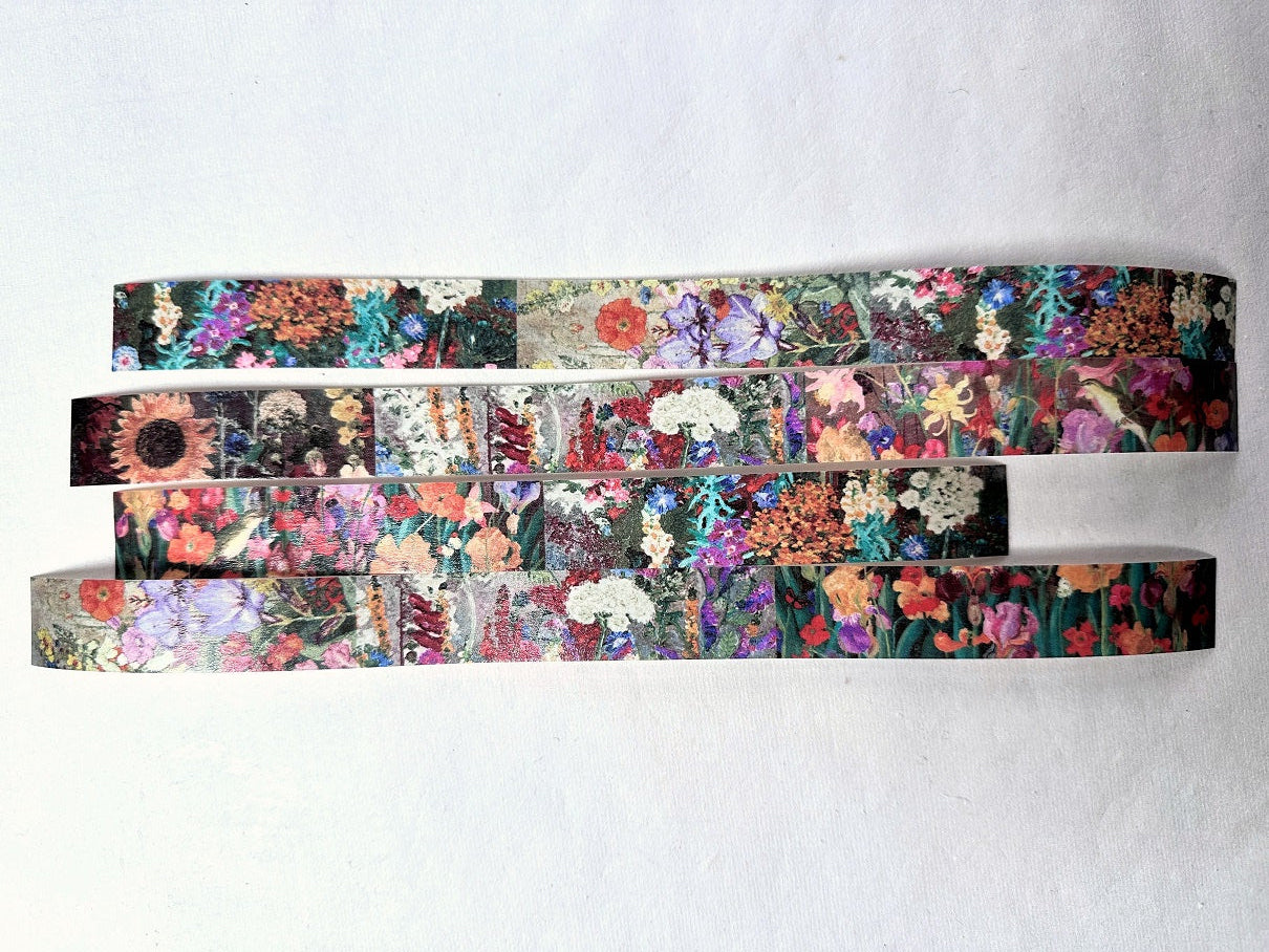 ZM.Ball - Nostalgia for Flowers washi tape SAMPLES
