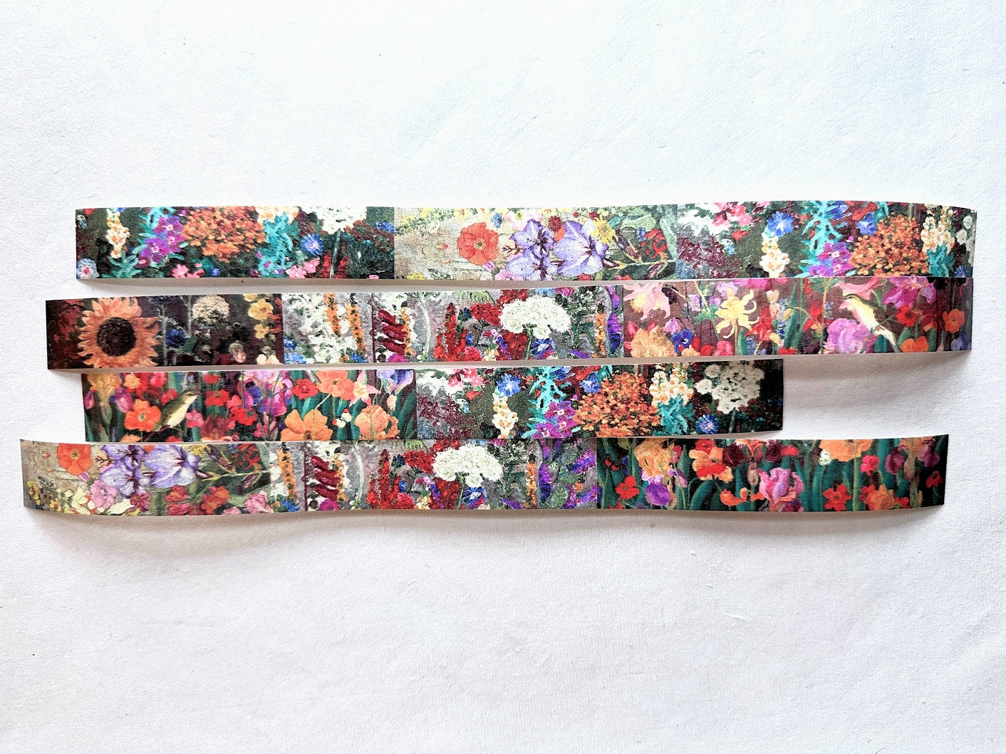 ZM.Ball - Nostalgia for Flowers washi tape SAMPLES
