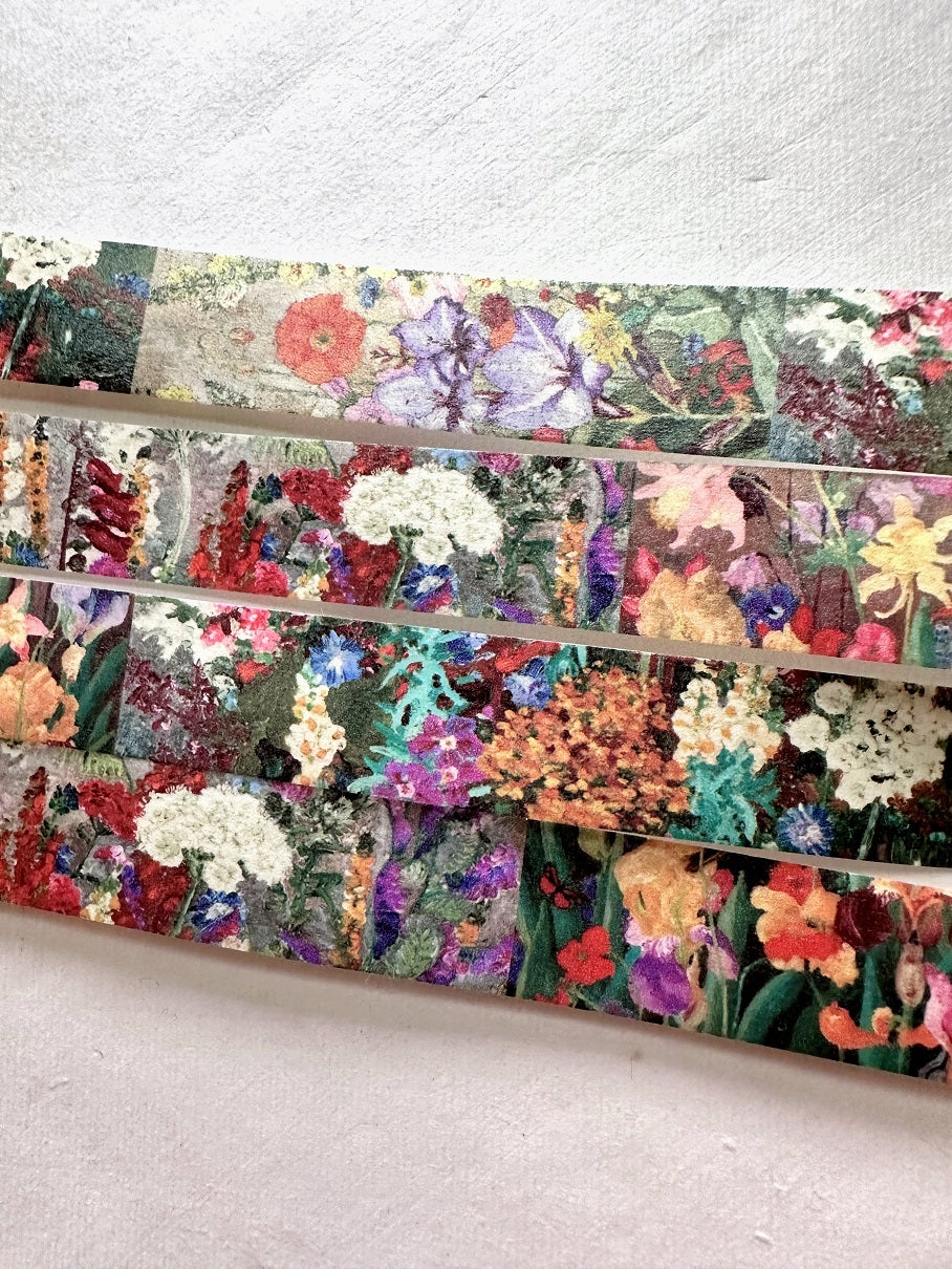 ZM.Ball - Nostalgia for Flowers washi tape SAMPLES