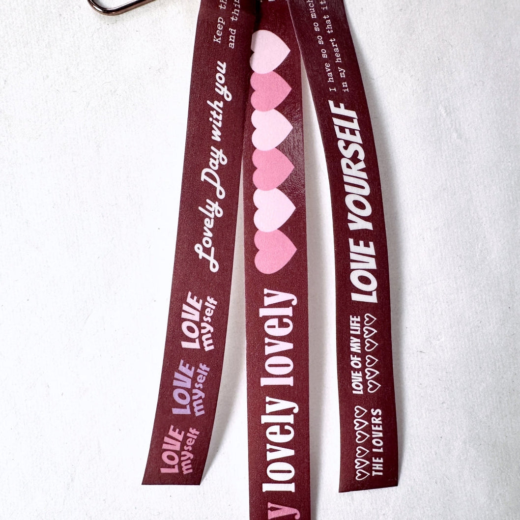 ZM.Ball - Love Yourself washi tape SAMPLES