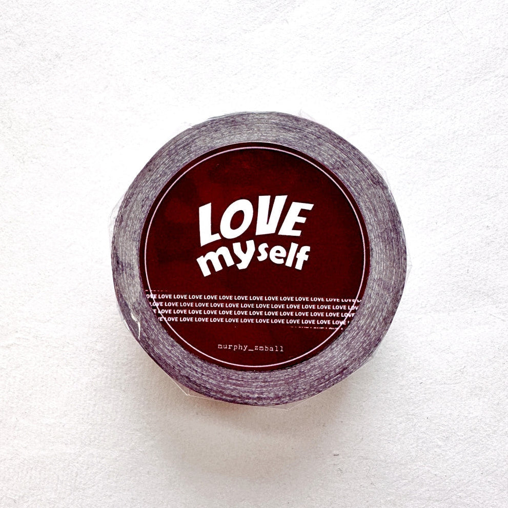 ZM.Ball - Love Yourself washi tape SAMPLES