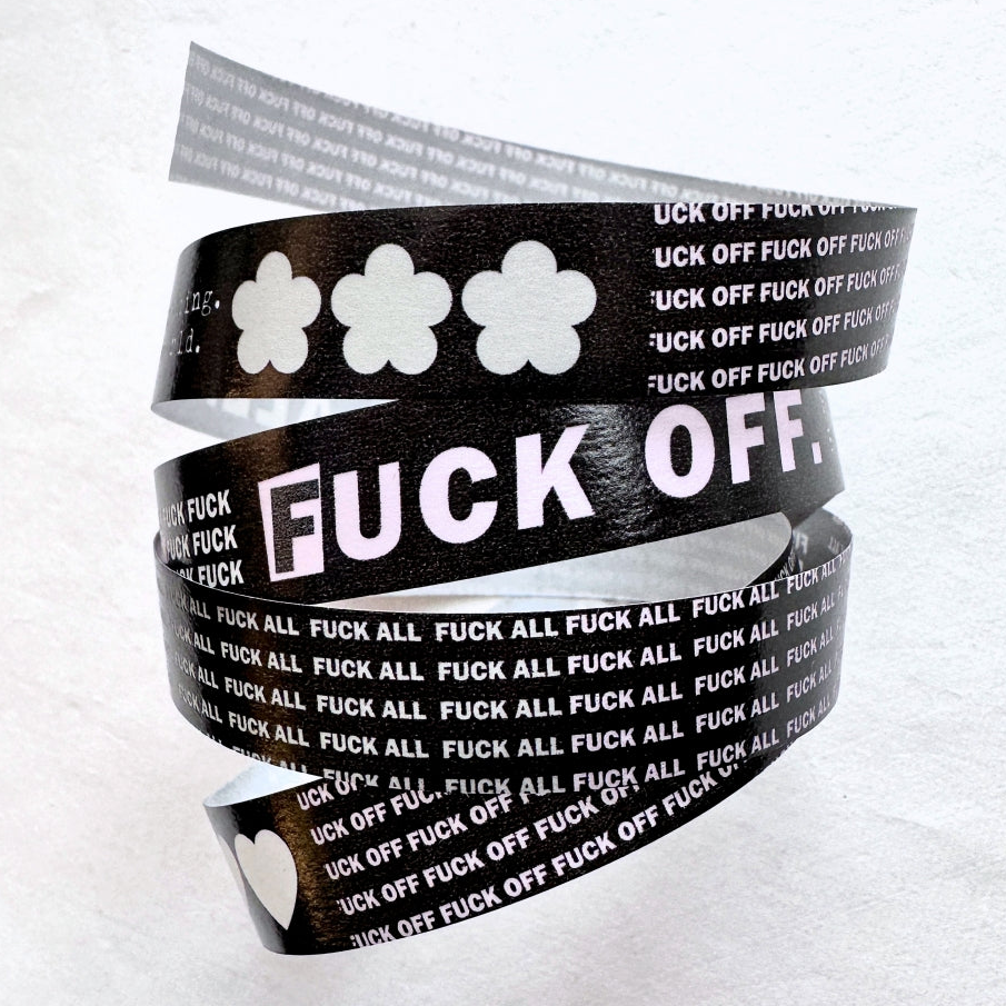 ZM.Ball - [ADULT LANGUAGE] World-Weary washi tape SAMPLES