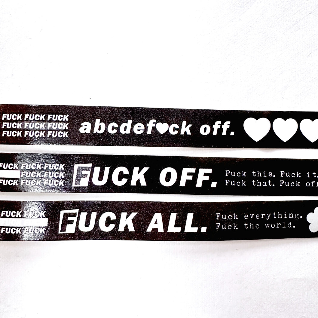 ZM.Ball - [ADULT LANGUAGE] World-Weary washi tape SAMPLES