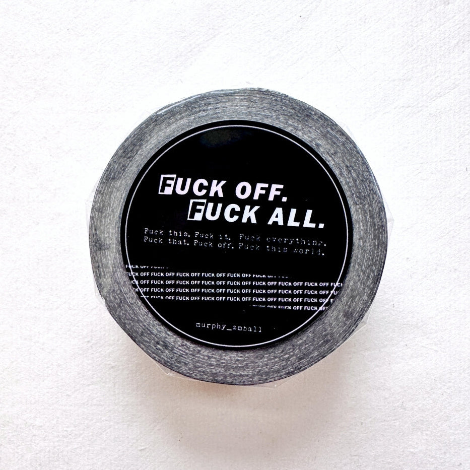 ZM.Ball - [ADULT LANGUAGE] World-Weary washi tape SAMPLES