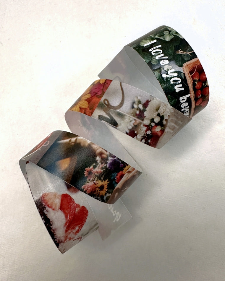 ZM.Ball - Every Day is Valentine's Day With You washi tape SAMPLES