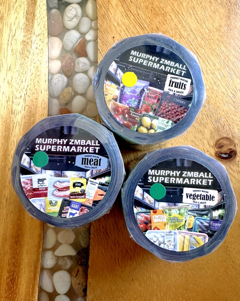 ZM.Ball - Supermarket Meat PET tape SAMPLES