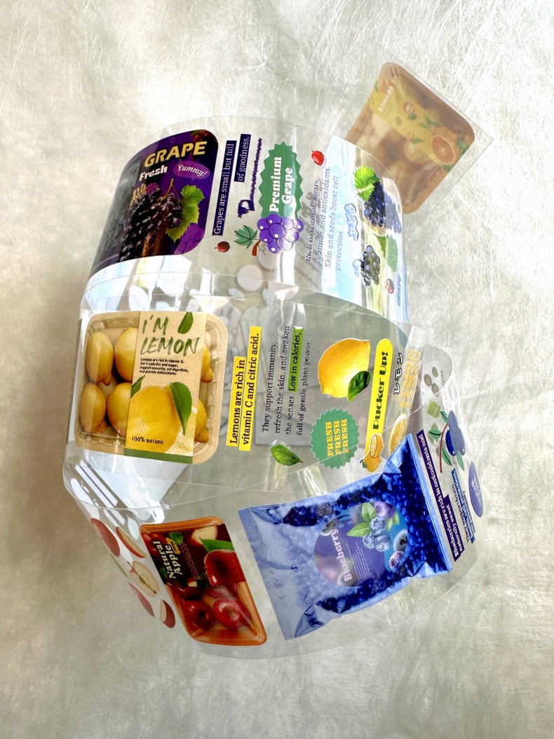 ZM.Ball - Supermarket Fruits PET tape SAMPLES