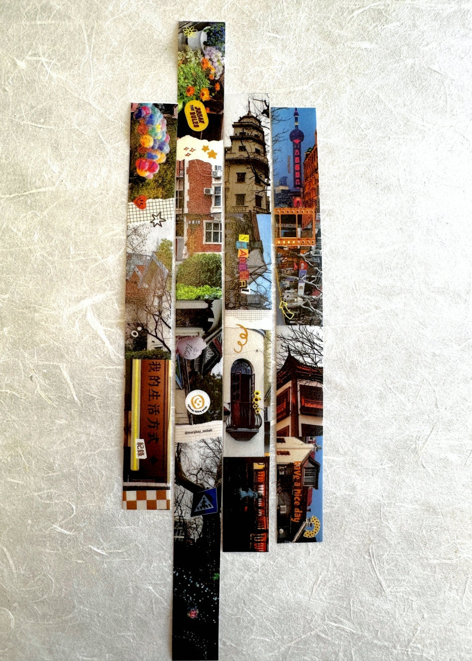 ZM.Ball - Echoes of Shanghai washi tape SAMPLES