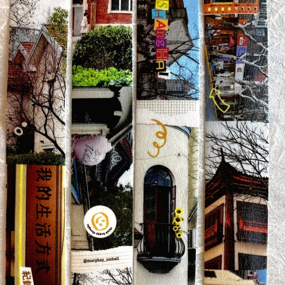 ZM.Ball - Echoes of Shanghai washi tape SAMPLES
