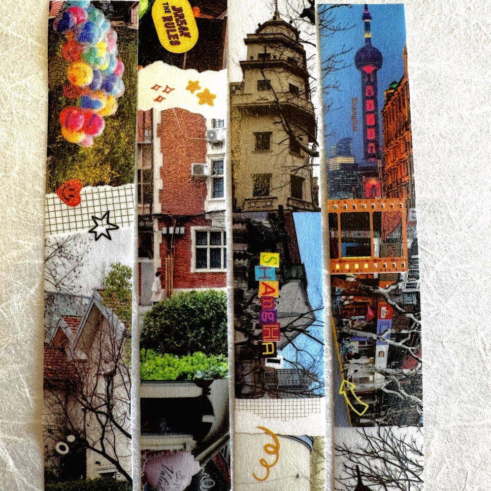 ZM.Ball - Echoes of Shanghai washi tape SAMPLES