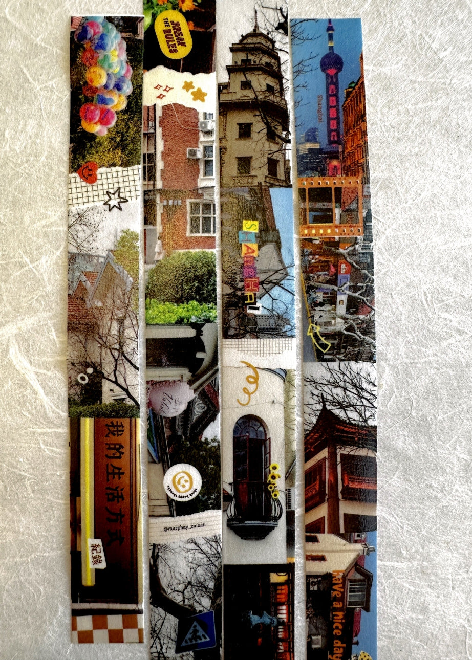 ZM.Ball - Echoes of Shanghai washi tape SAMPLES
