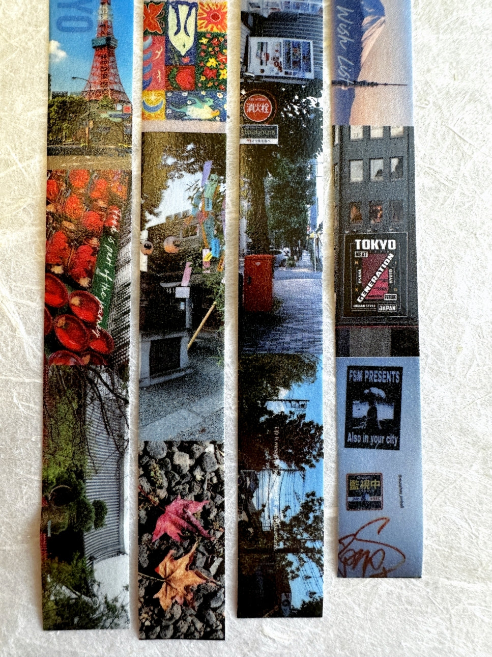 ZM.Ball - Dear Tokyo washi tape SAMPLES
