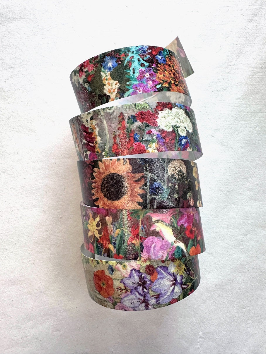 ZM.Ball - Nostalgia for Flowers washi tape SAMPLES