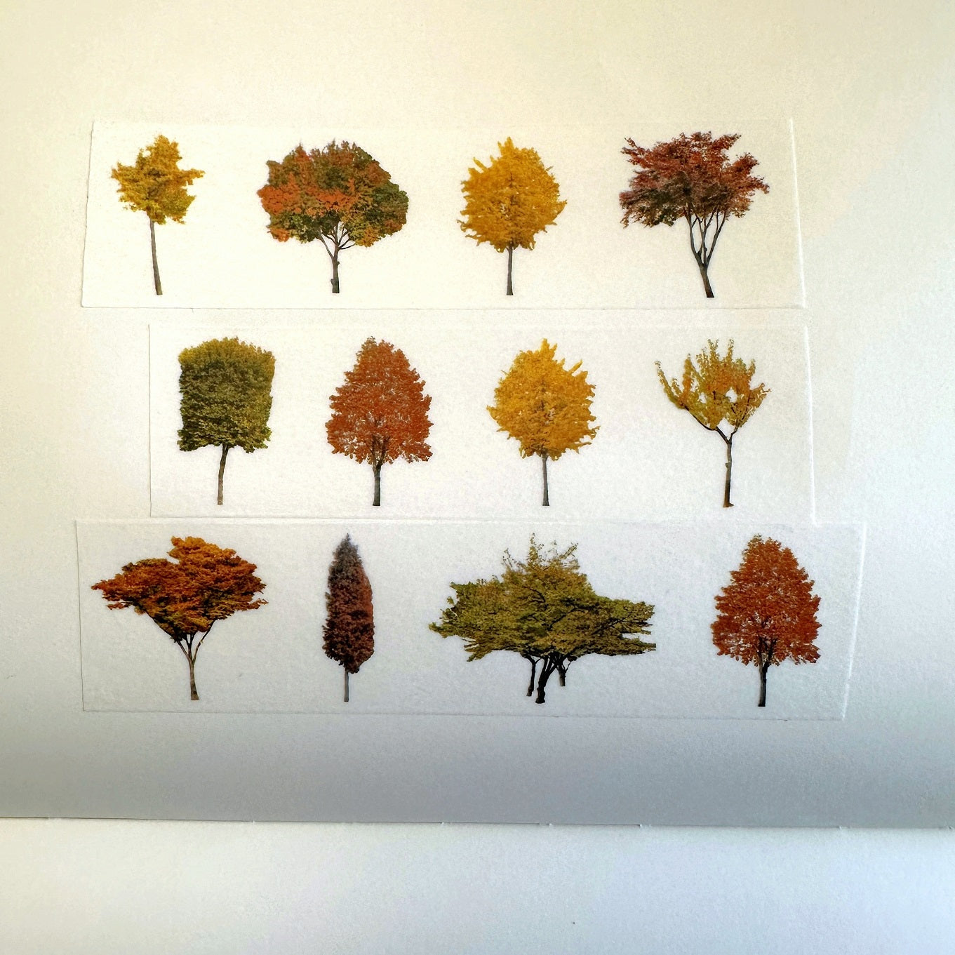 Zagne - Fall Tree washi tape SAMPLES