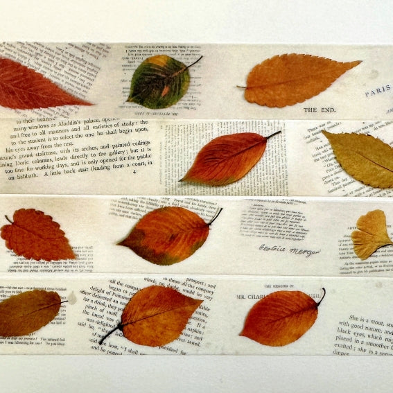 Zagne - Fallen Leaves washi tape SAMPLES