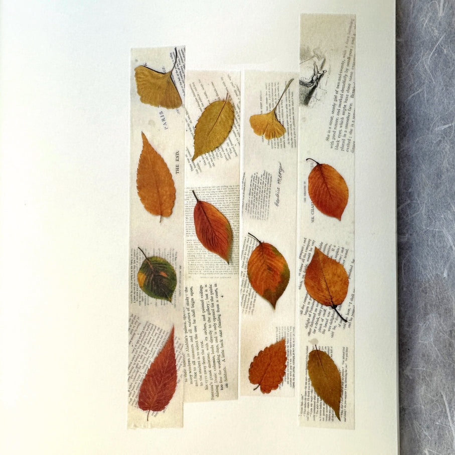 Zagne - Fallen Leaves washi tape SAMPLES