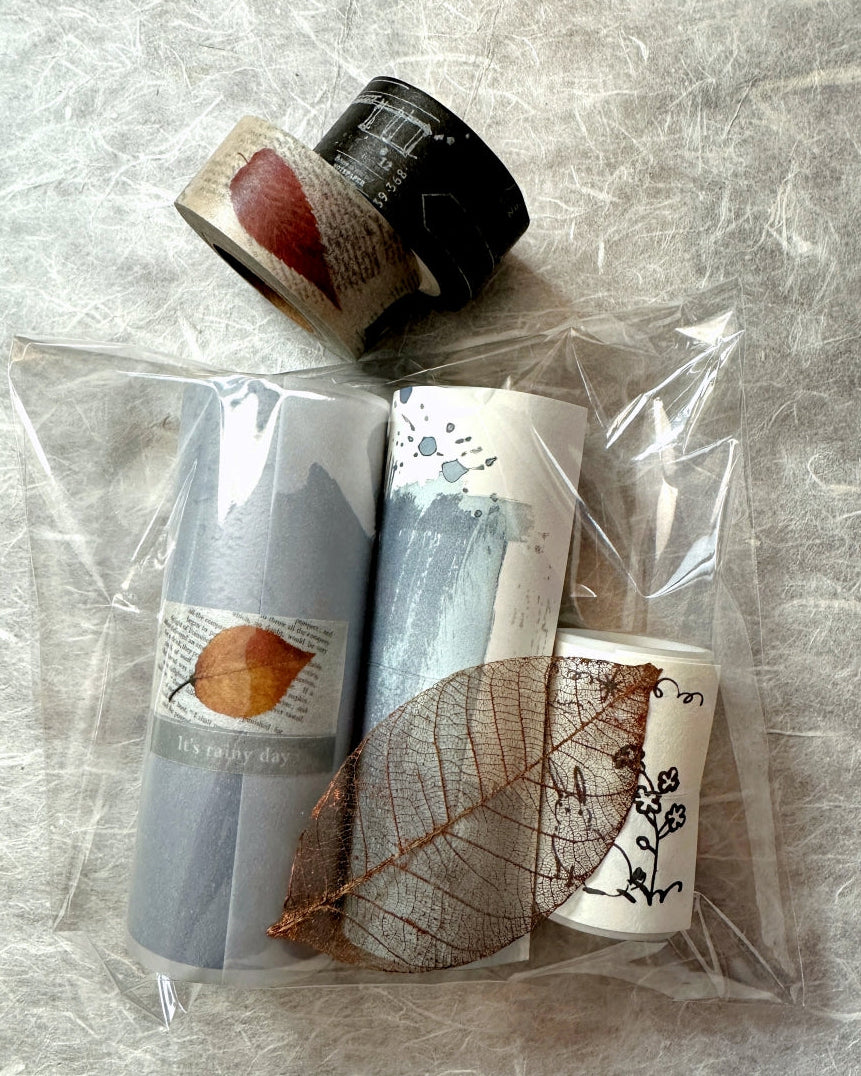 Zagne - Fallen Leaves washi tape SAMPLES