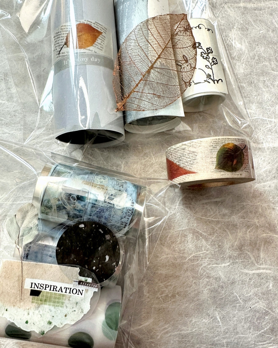 Zagne - Fallen Leaves washi tape SAMPLES