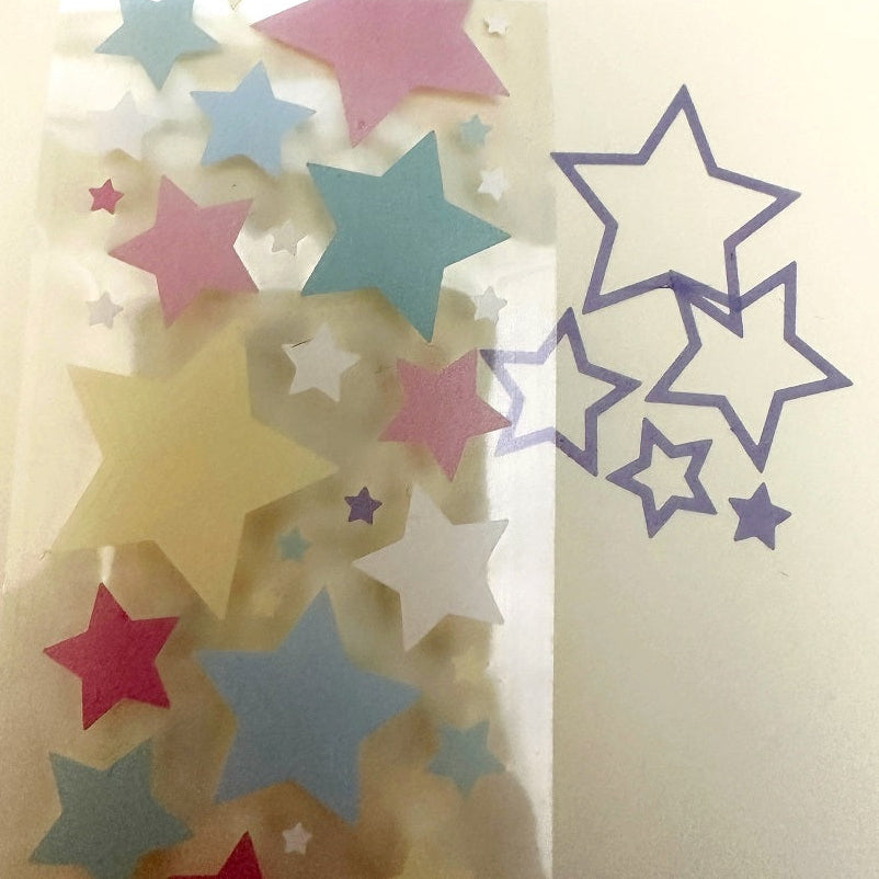 Ziyu - multilayered shapes pre-cut PET tapes SAMPLES