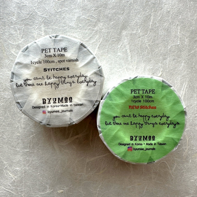 byumee - Stitches PET tape SAMPLES
