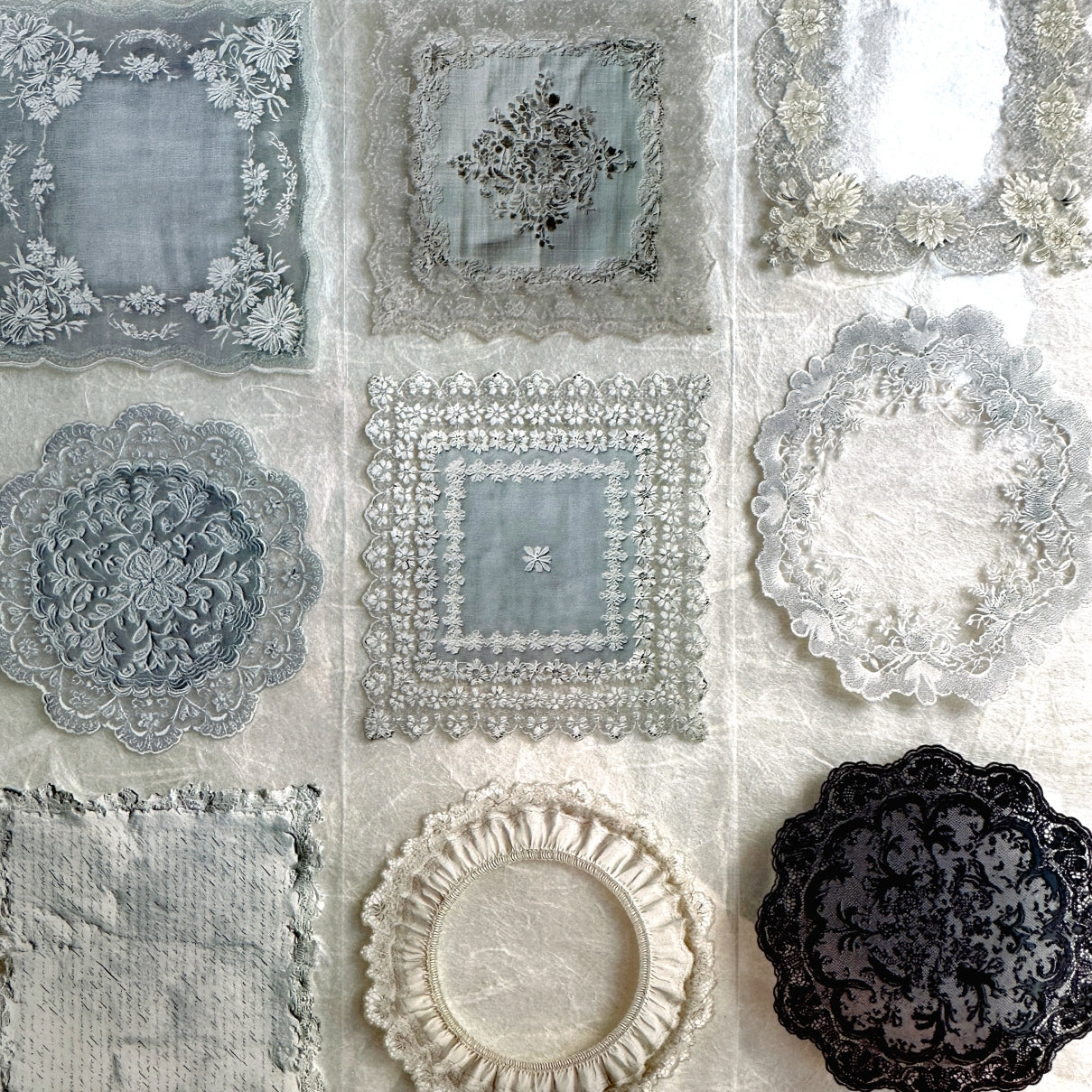 byumee - Vintage Lace PET tape SAMPLES