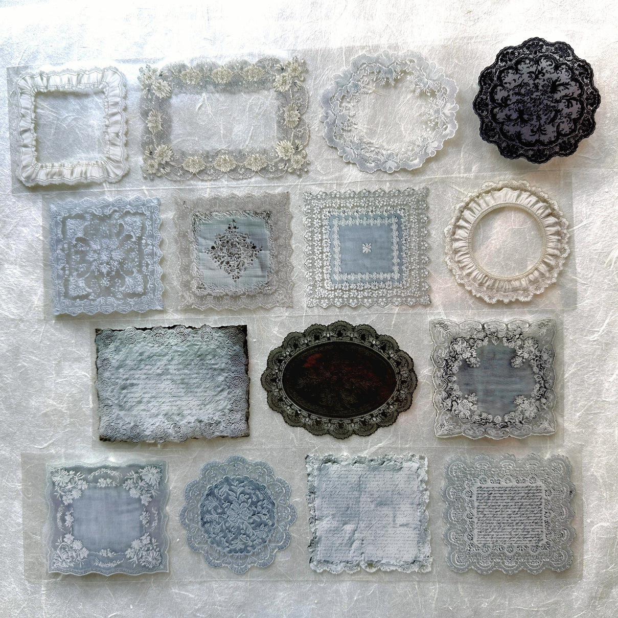 byumee - Vintage Lace PET tape SAMPLES