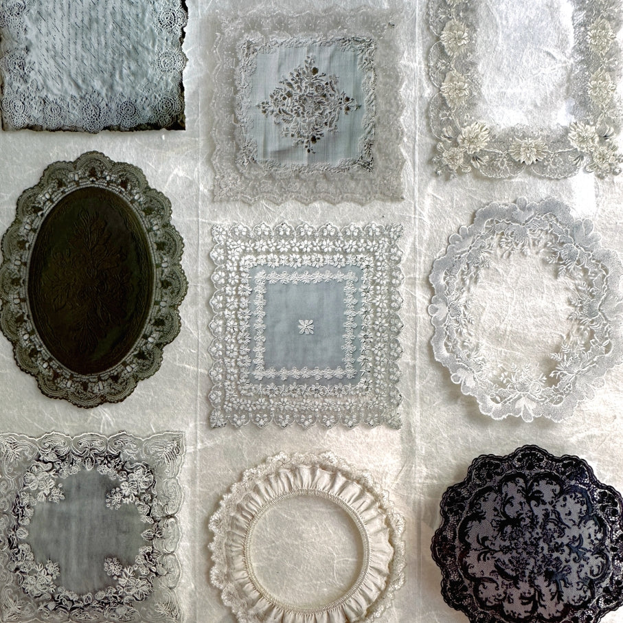 byumee - Vintage Lace PET tape SAMPLES