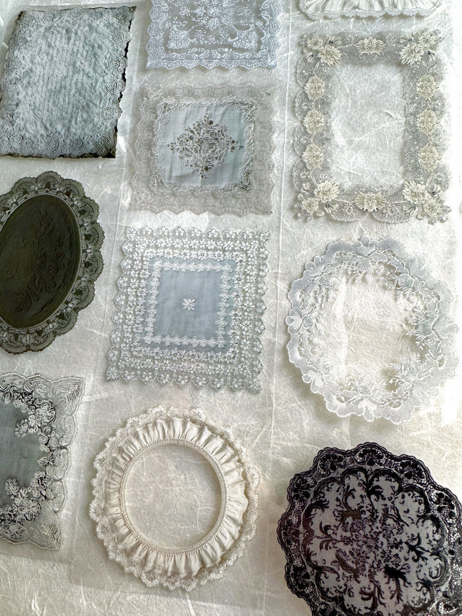 byumee - Vintage Lace PET tape SAMPLES