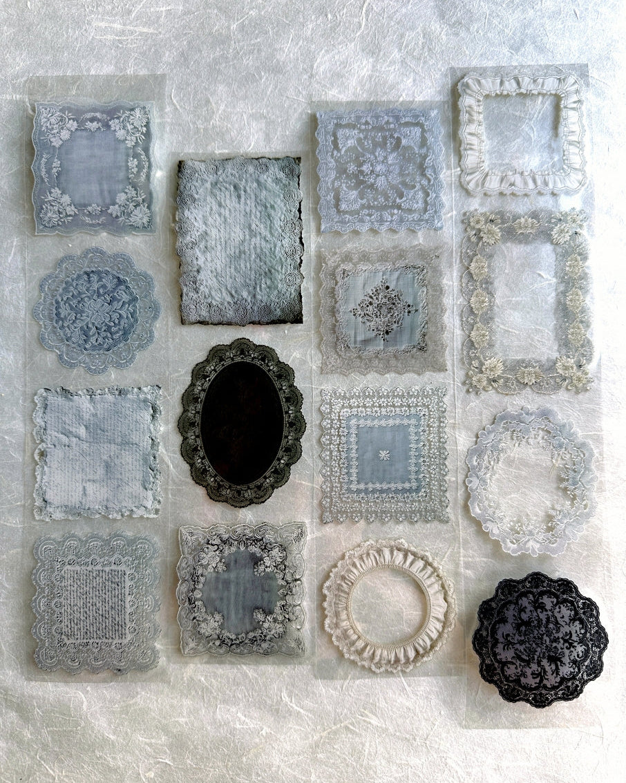 byumee - Vintage Lace PET tape SAMPLES