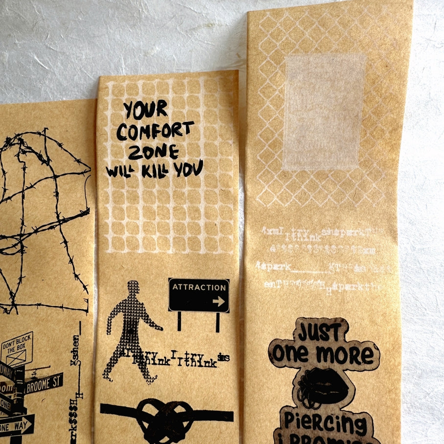 byumee - Signal craft paper roll SAMPLES