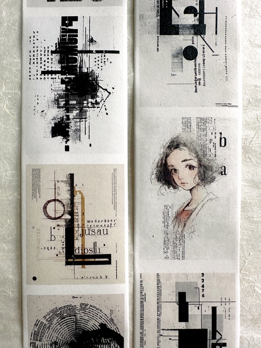 byumee - Type paper roll SAMPLES
