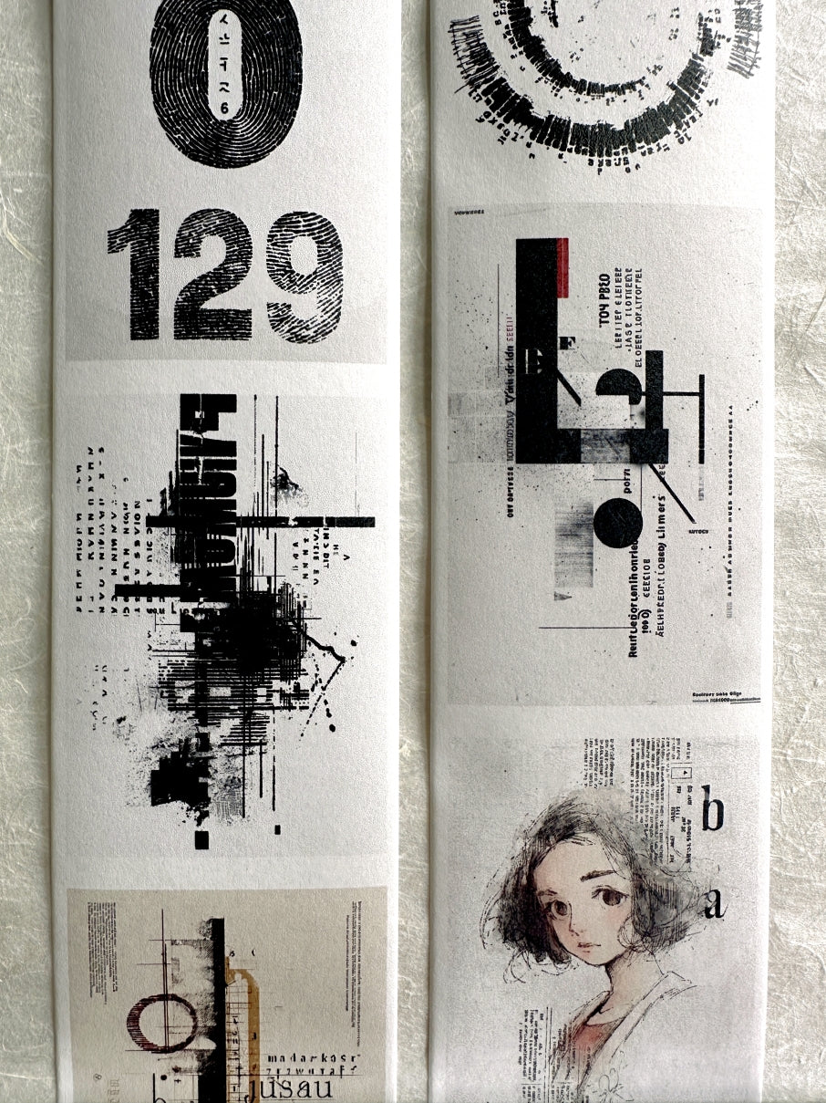 byumee - Type paper roll SAMPLES