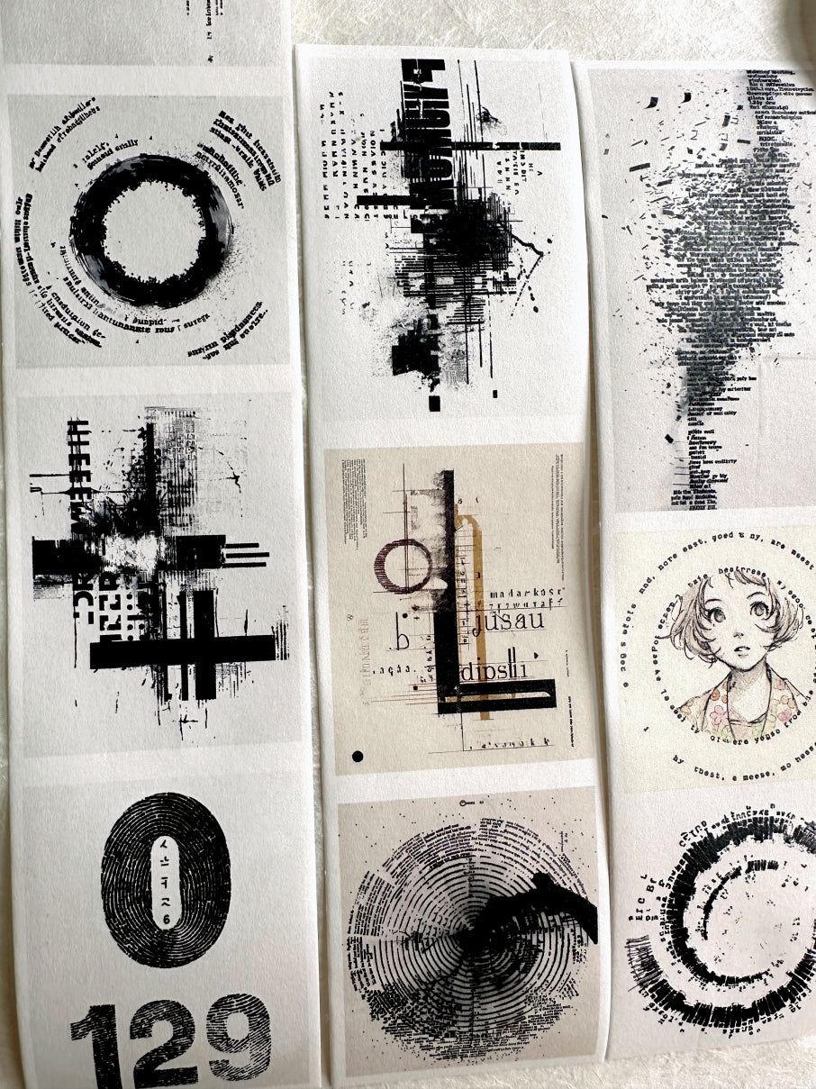 byumee - Type paper roll SAMPLES