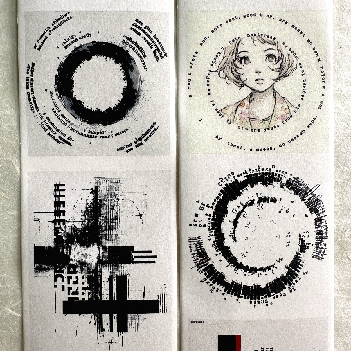 byumee - Type paper roll SAMPLES