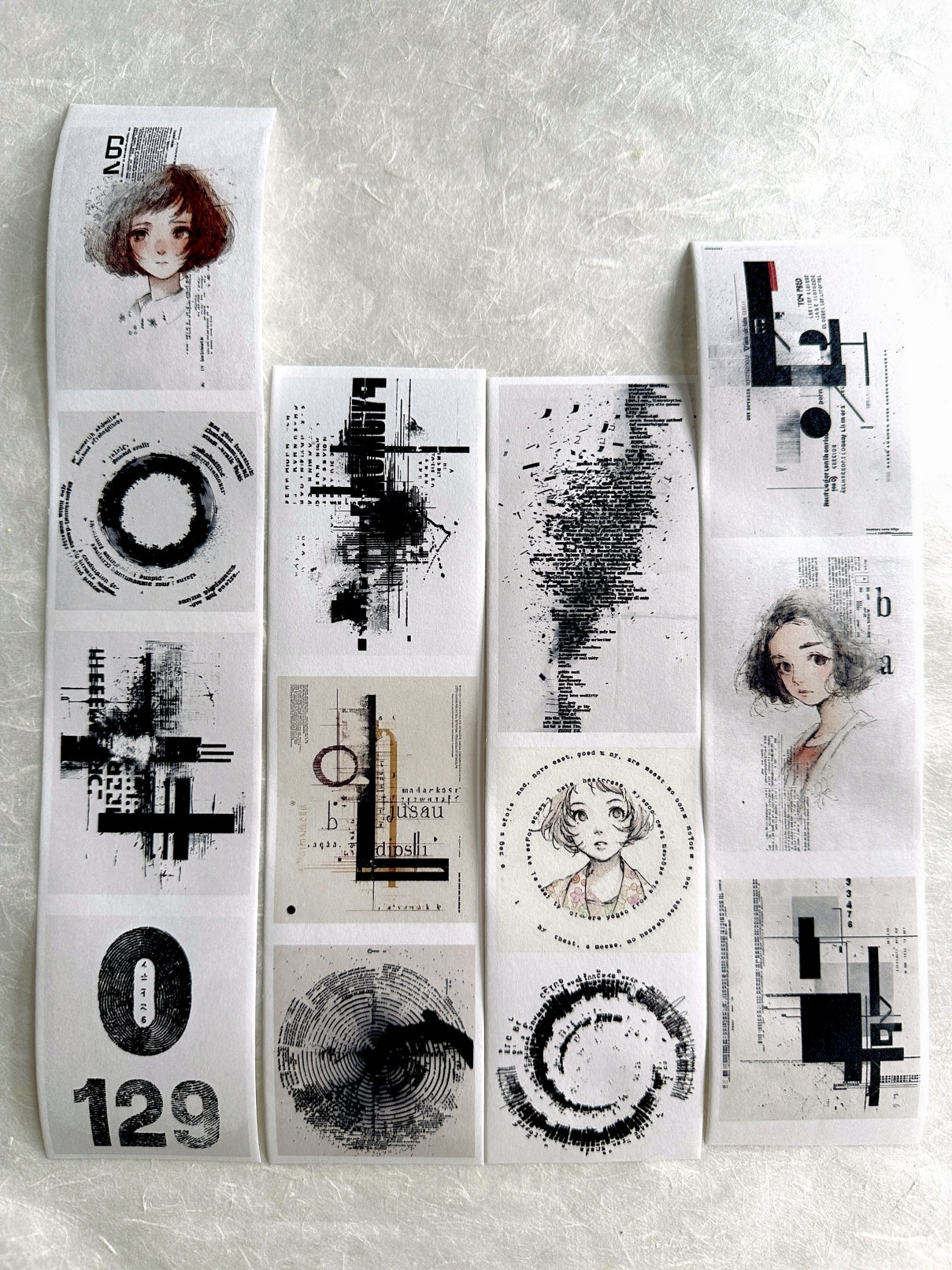 byumee - Type paper roll SAMPLES