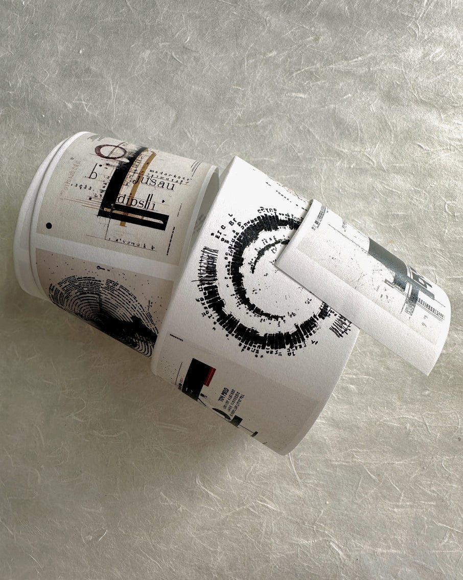 byumee - Type paper roll SAMPLES