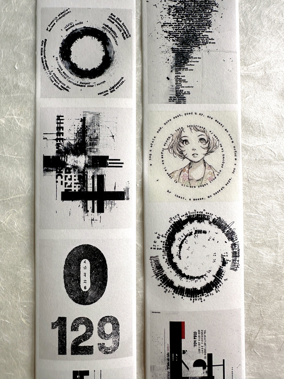 byumee - Type paper roll SAMPLES