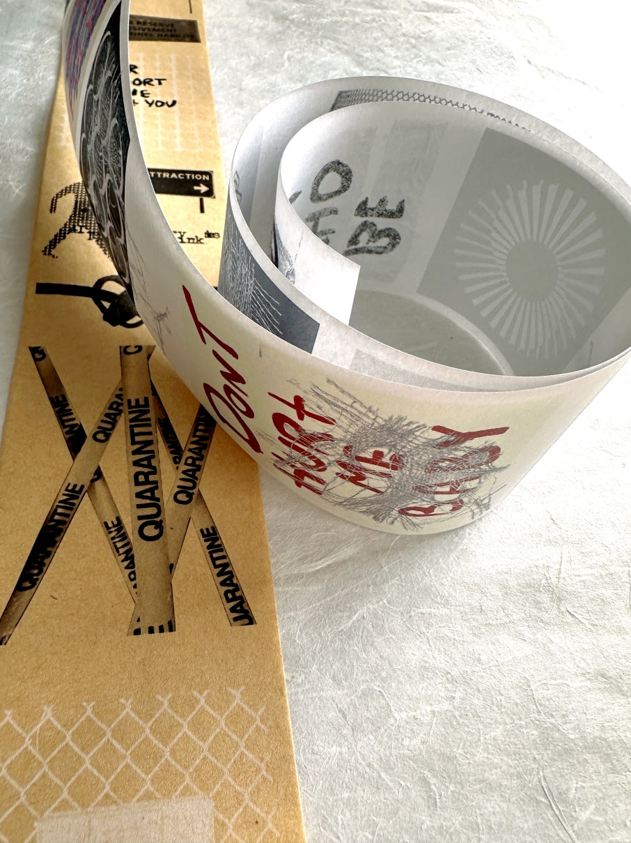 byumee - Doodle paper roll (6 cm x 200 cm) SAMPLES