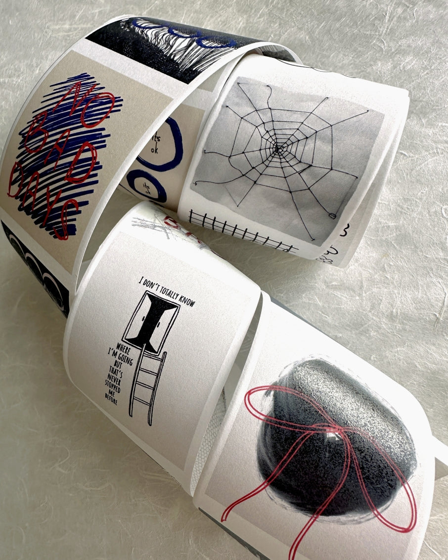 byumee - Doodle paper roll (6 cm x 200 cm) SAMPLES