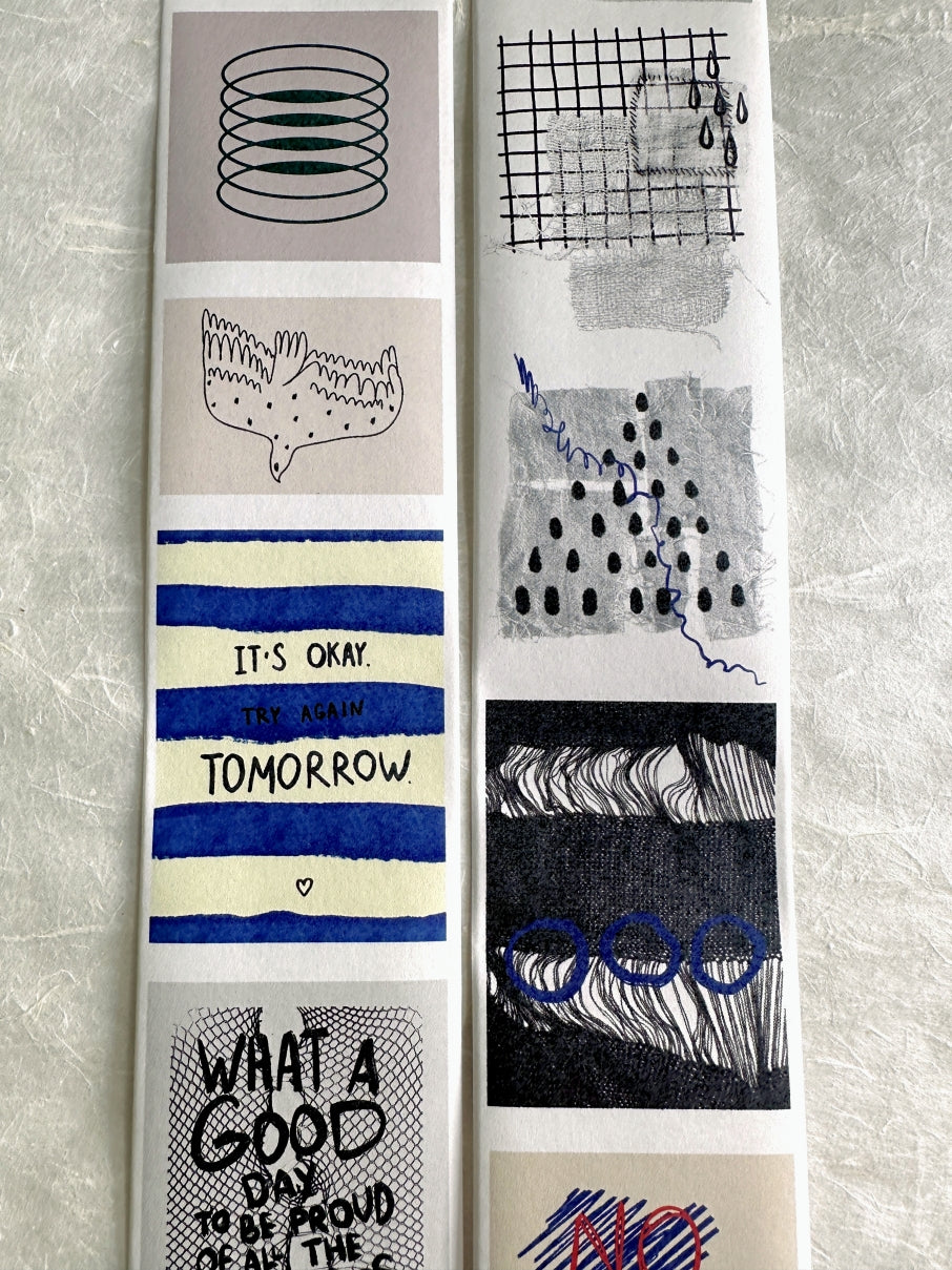 byumee - Doodle paper roll (6 cm x 200 cm) SAMPLES
