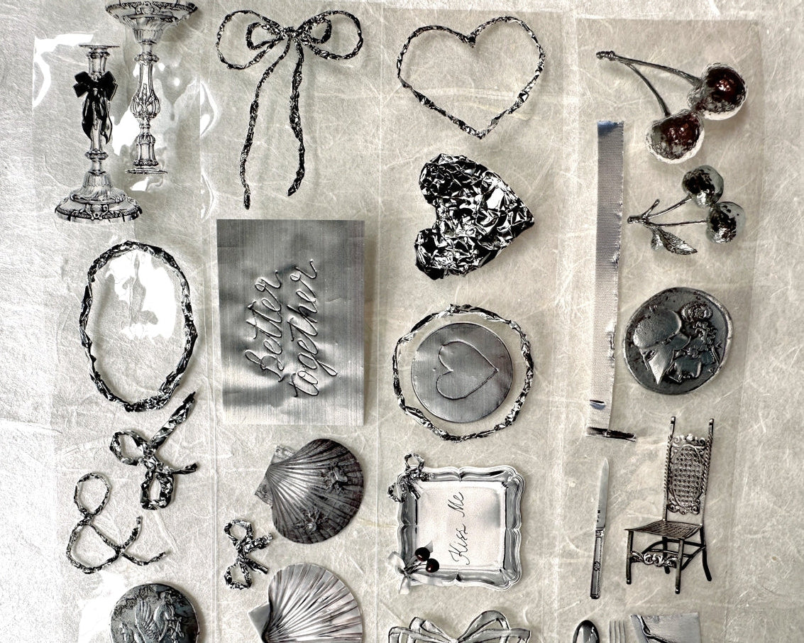 byumee - Silverism PET tape SAMPLES