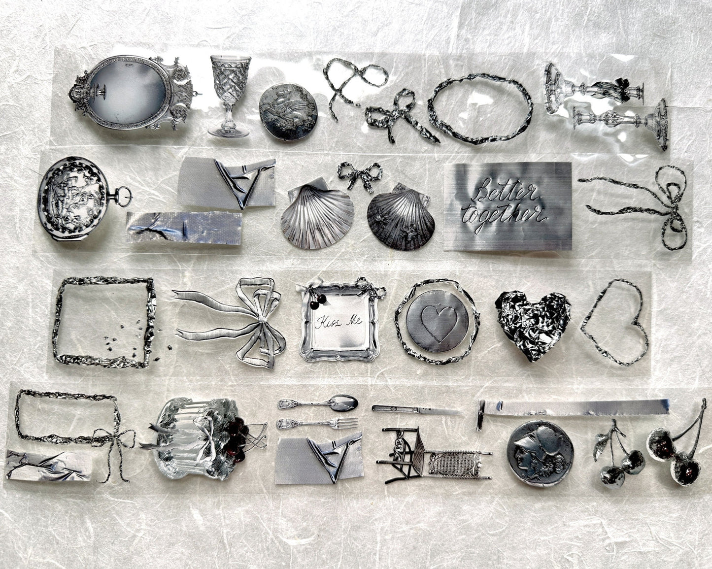 byumee - Silverism PET tape SAMPLES