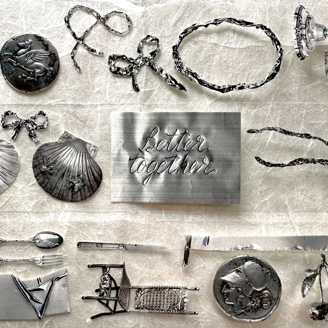 byumee - Silverism PET tape SAMPLES